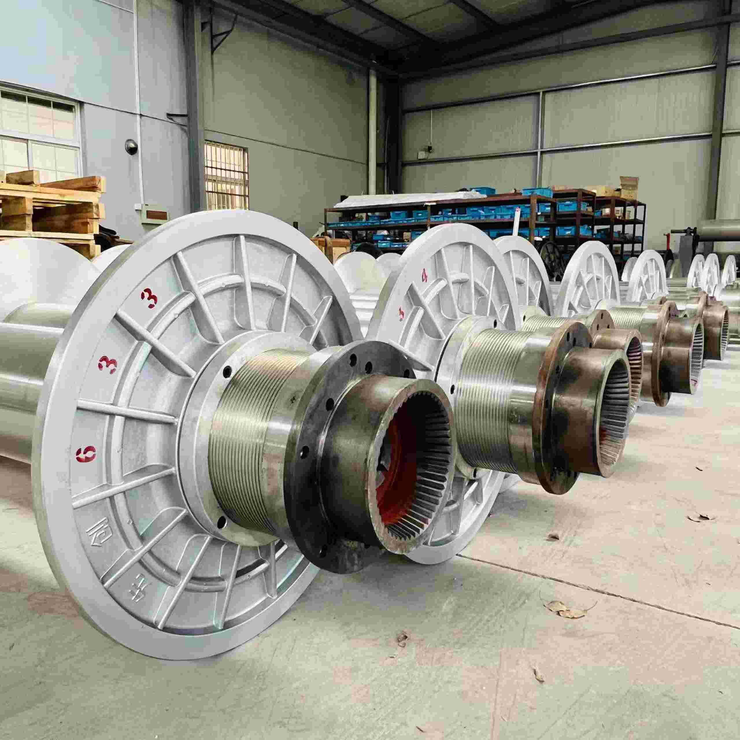 آخرین مورد شرکت تیرهای تار سفارشی برای ماشین تاب
